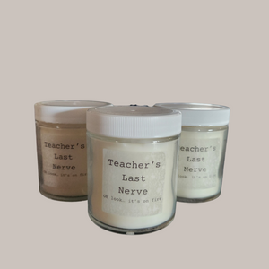 Teachers Gift Candle